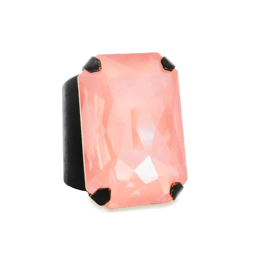 MINI SOLEIL RING IN SMUTT/PINK