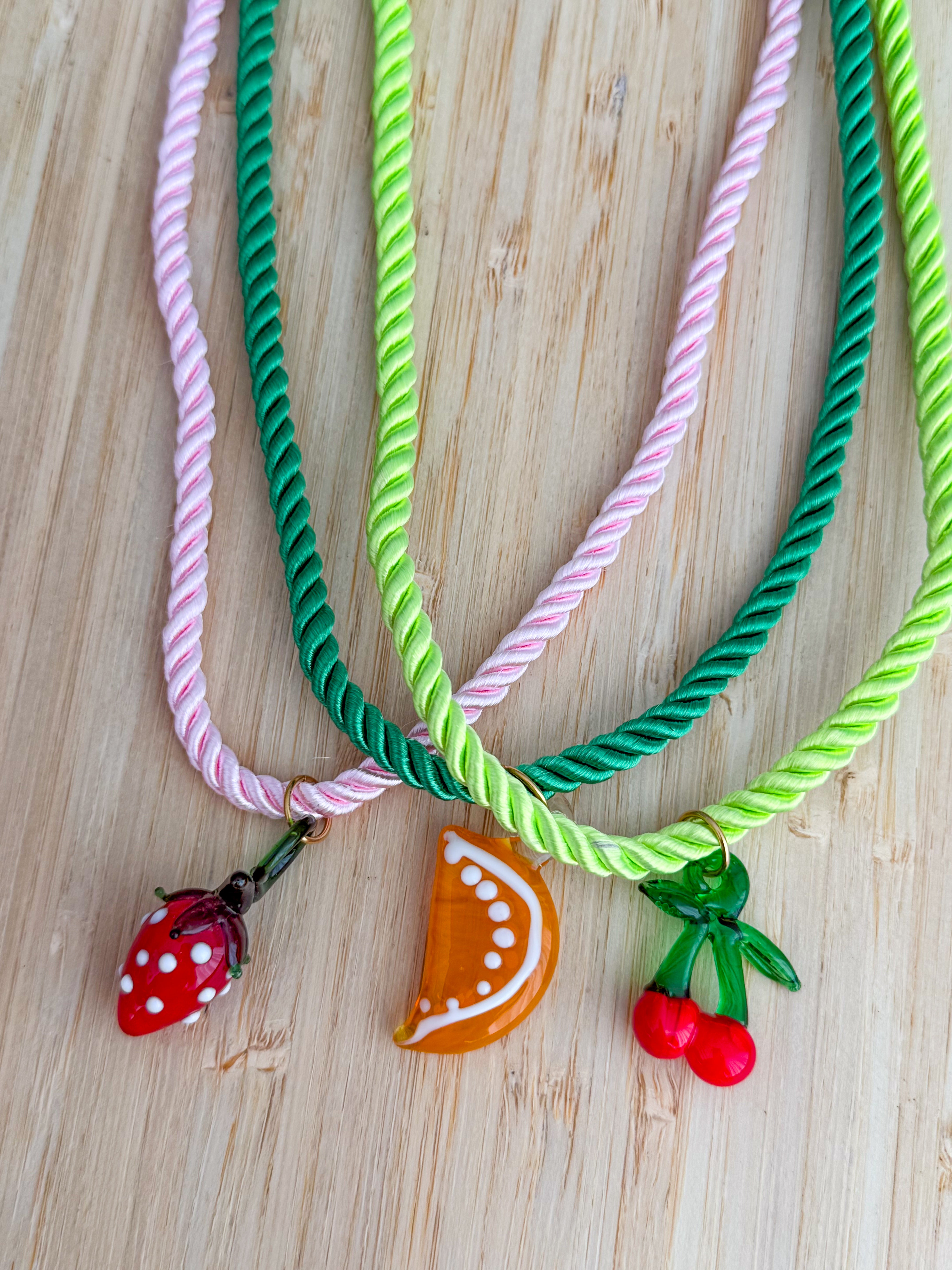 FRUIT ROPE NECKLACES