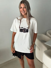 OVERSIZED CAMERA TEE