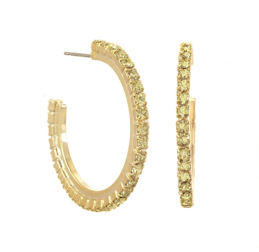 SLIM HOOP EARRINGS