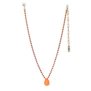NEON ORANGE MILLI NECKLACE