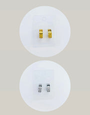 DESIGNER INSPO HUGGIE EARRINGS