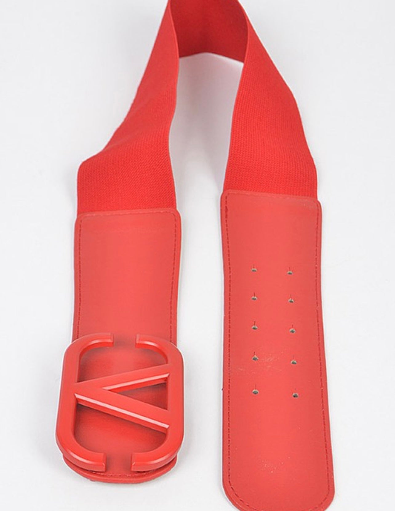 V BUCKLE ELASTIC BELT
