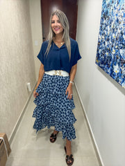 V-NECK TUNIC BLOUSES