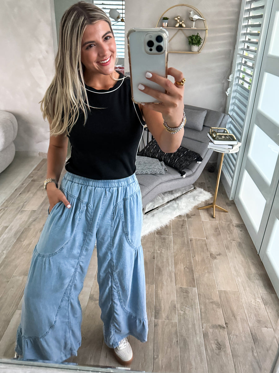TENCEL FLOWY PALAZZOS