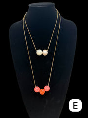 GUMBALL LAYERED NECKLACE SET