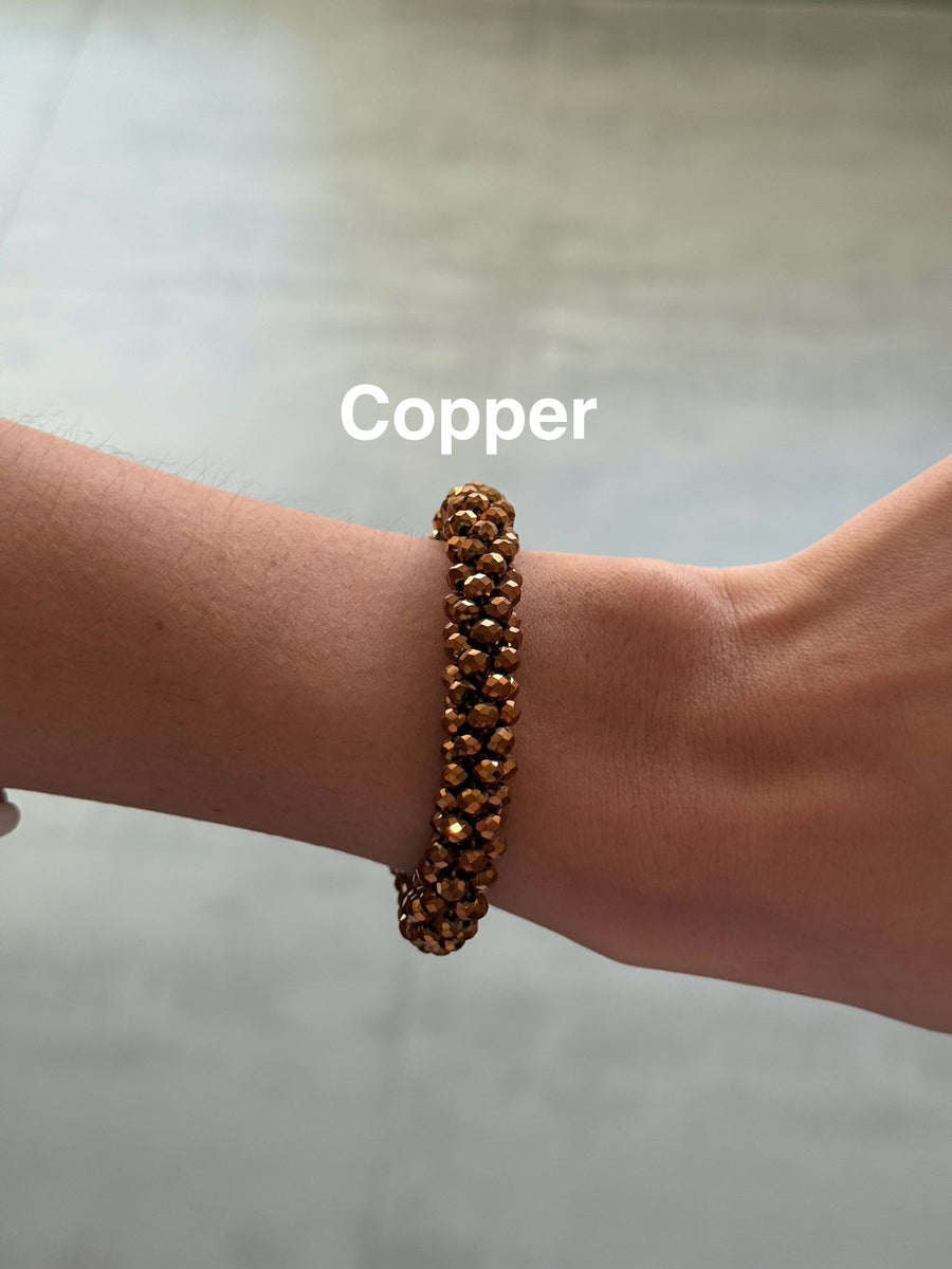 FANCY CRYSTAL ELASTIC BRACELETS