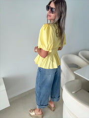 DENIM BARREL RELAXED JEANS