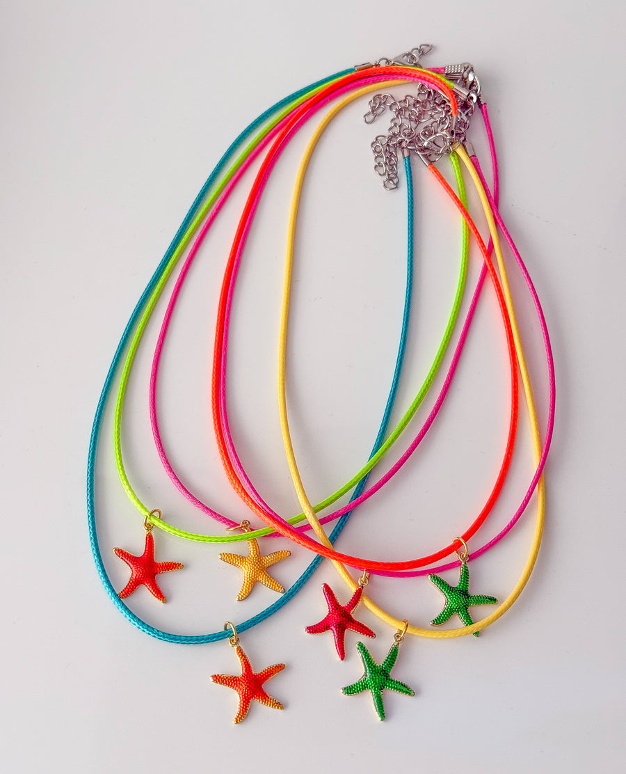 STARFISH NEON NECKLACES