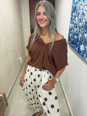 V-NECK TUNIC BLOUSES