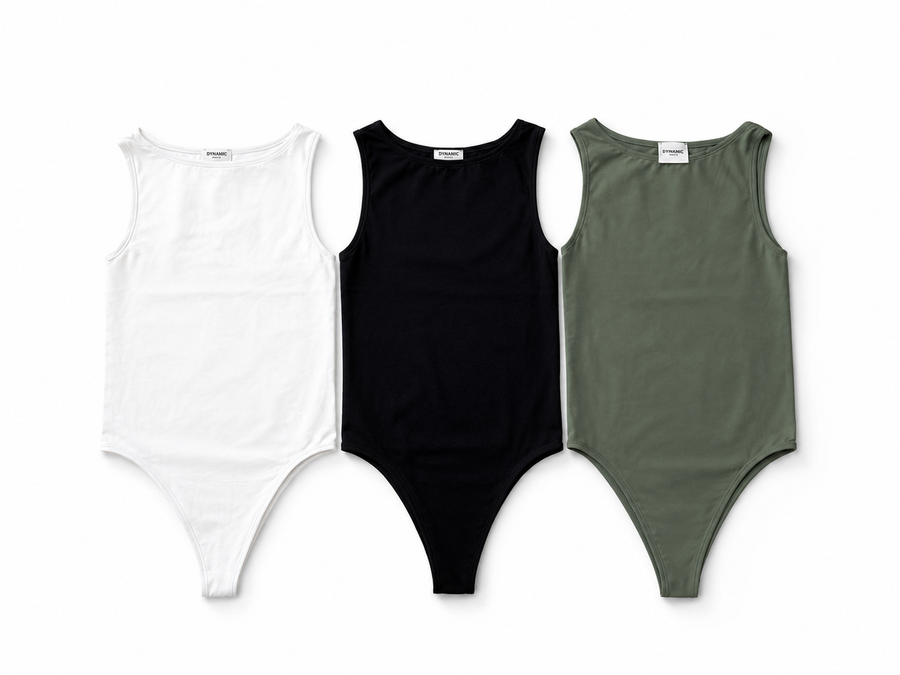 SLEEVELESS BODYSUIT