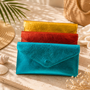 METALLIC ENVELOPE BAG