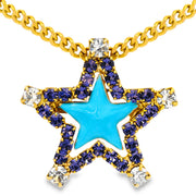 SWEET STAR NECKLACE IN BLUE