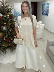 PASTEL SATIN LACE TOPS