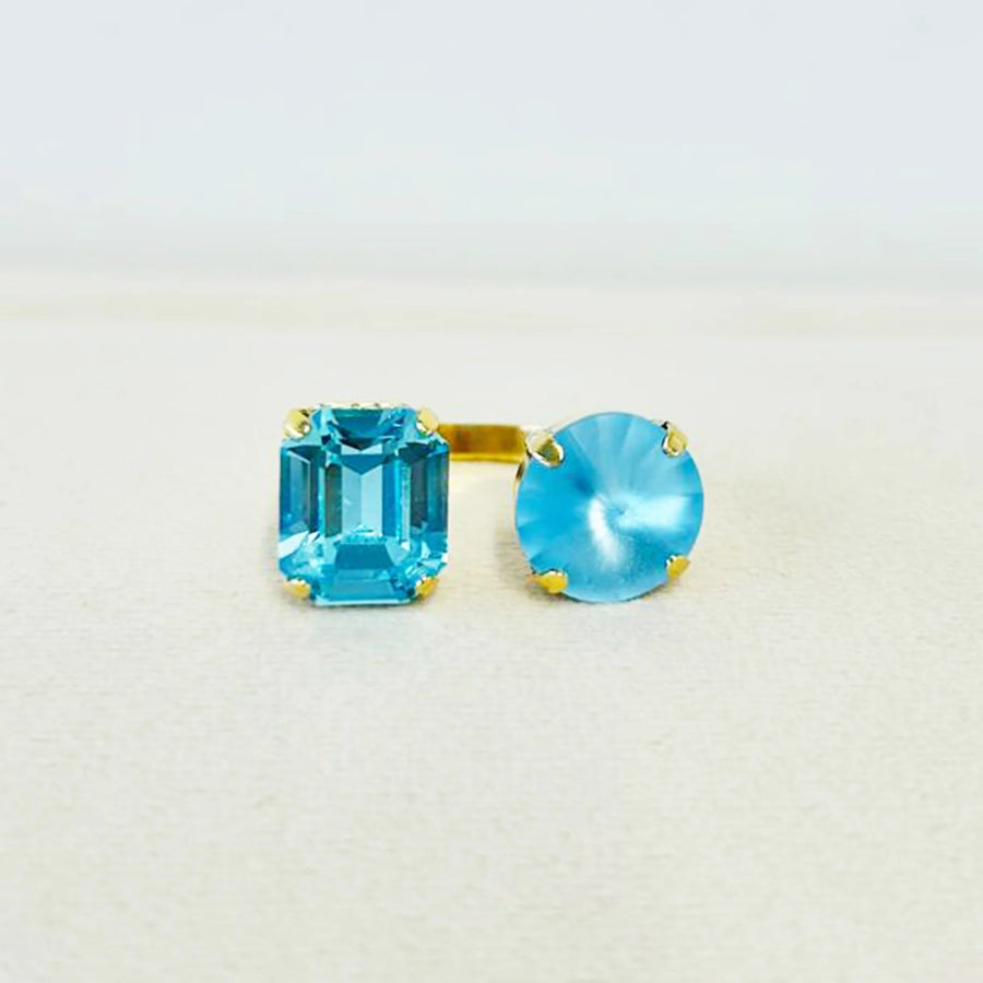 JANEL RING IN BLUE
