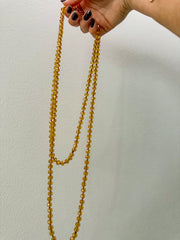 WHISKEY RONDELLE NECKLACE
