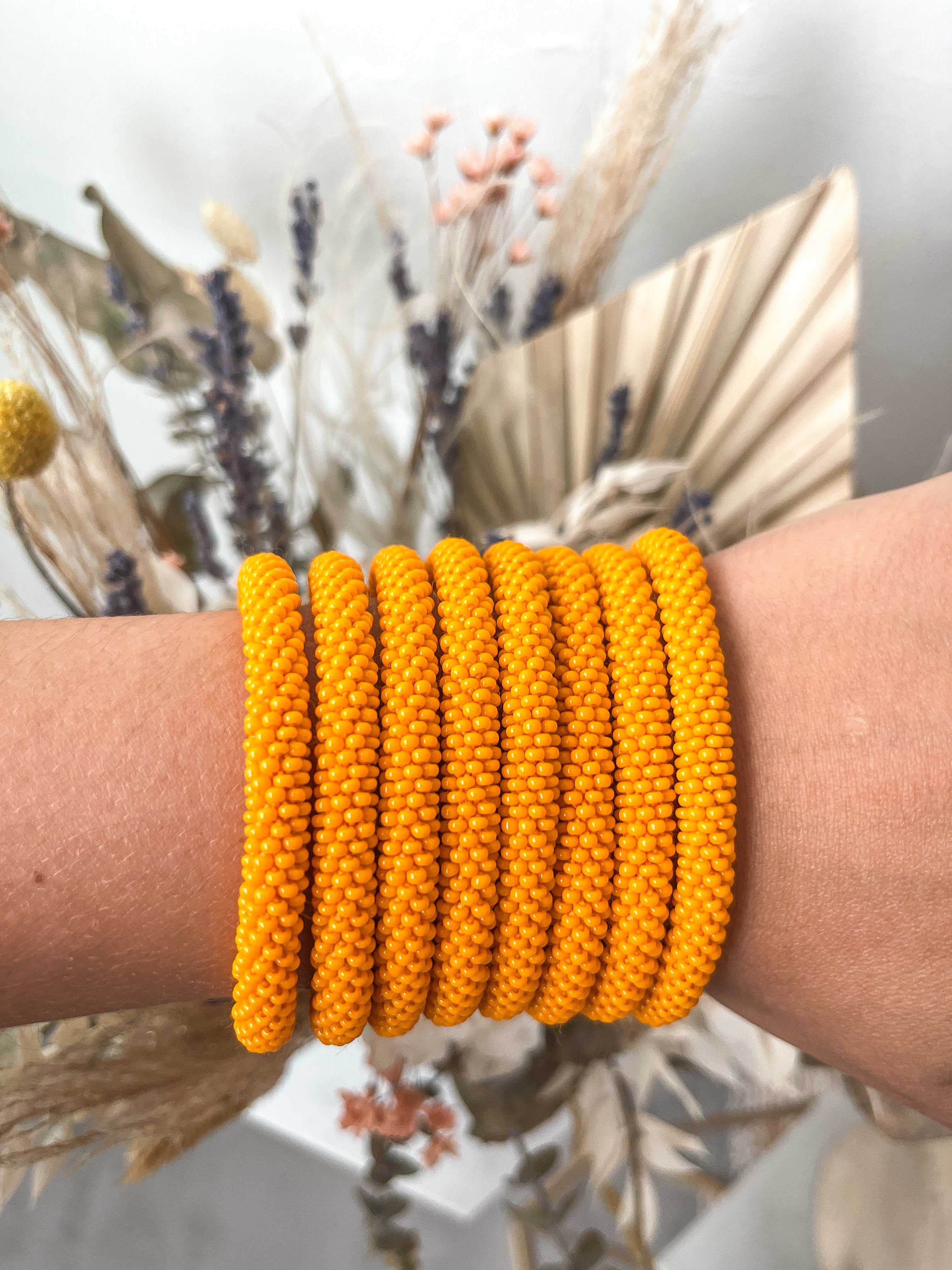 ORANGE GLOSSY ORIGINAL ROLL-ON BRACELET