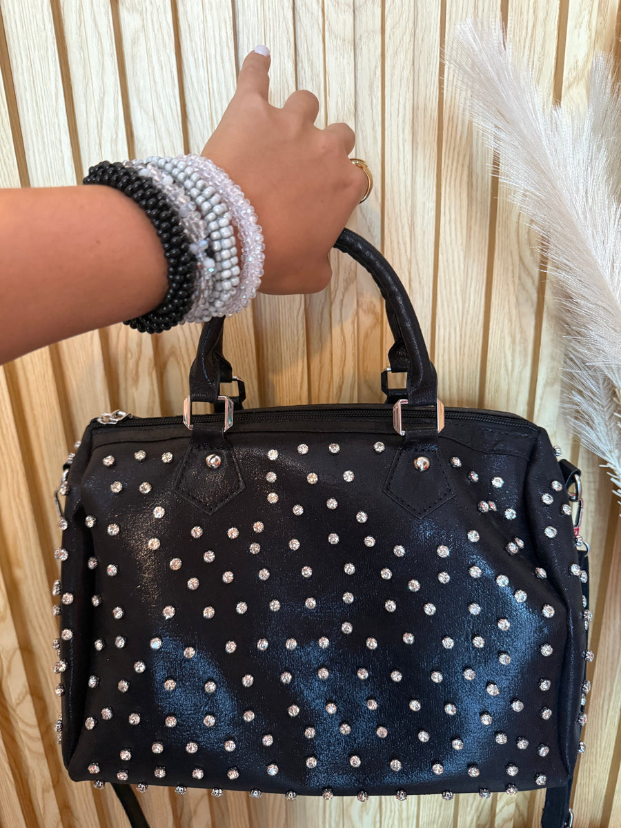 RHINESTONES STUDDED BAG/CROSSBODY
