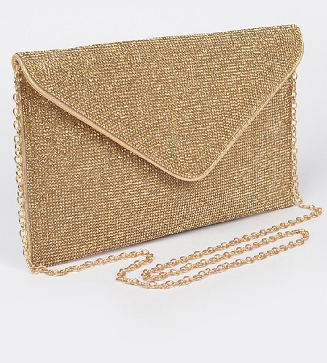 RHINESTONE CLUTCH