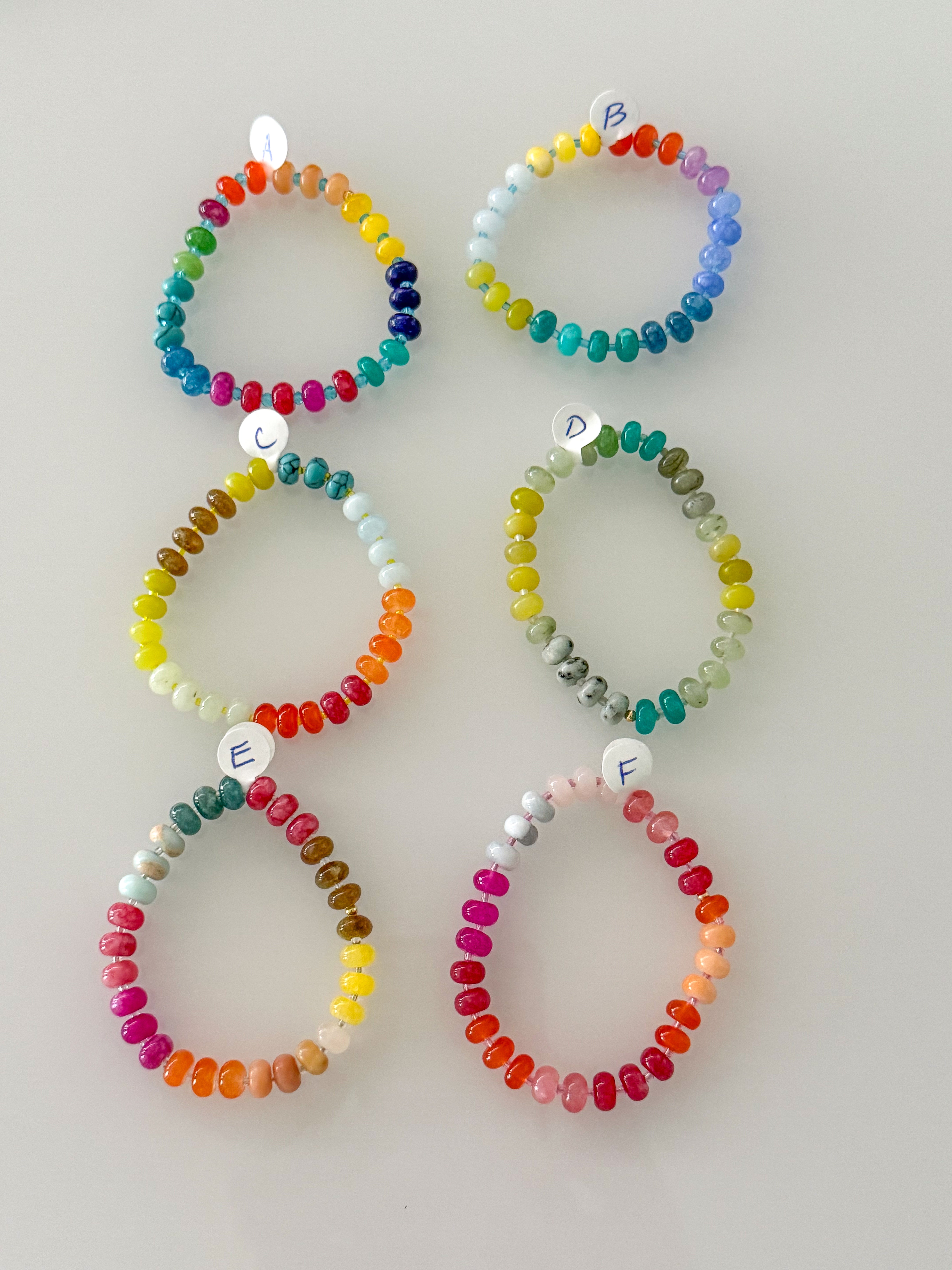SEMIPRECIOUS BRACELETS