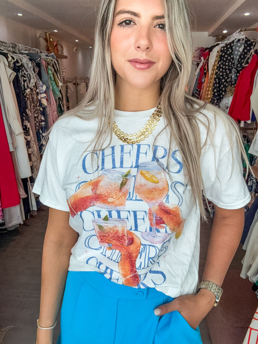 "CHEERS" TSHIRT