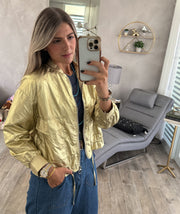 GOLD METALLIC JACKET