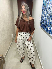 V-NECK TUNIC BLOUSES
