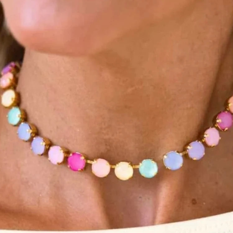OAKLAND NECKLACE IN OPAL MULTI