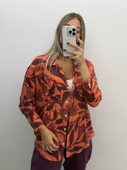 RUST/BURGUNDY TOP