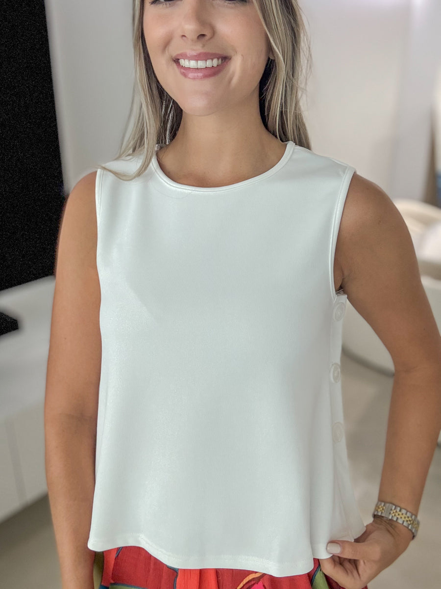 WHITE SIDE BUTTONS TOP