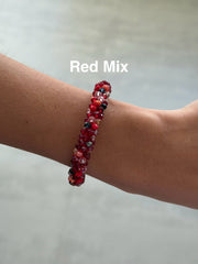 FANCY CRYSTAL ELASTIC BRACELETS