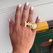 FISHBONE RING