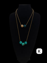 GUMBALL LAYERED NECKLACE SET