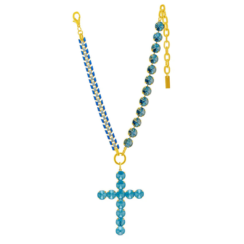 BLUE FELICITY NECKLACE