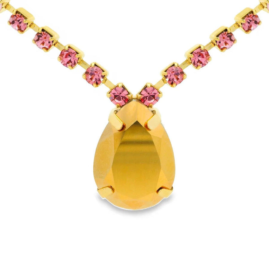 MILLI NECKLACE IN LIGHT ROSE/AURUM