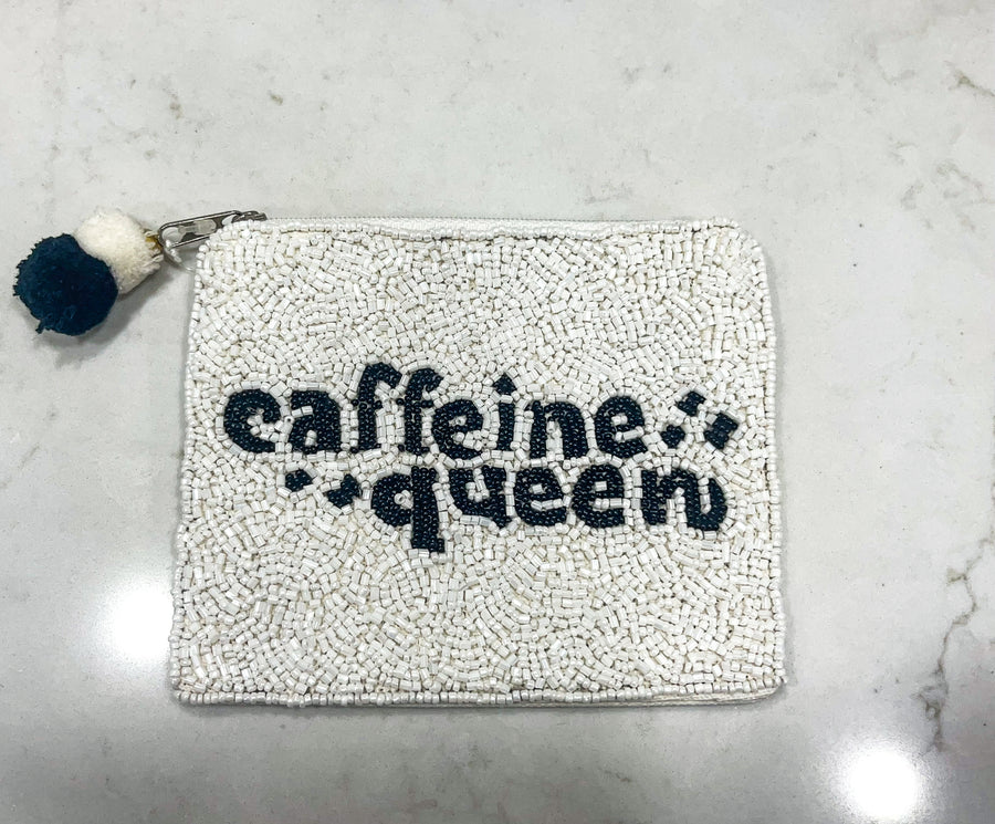 CAFFEINE QUEEN COIN POUCH