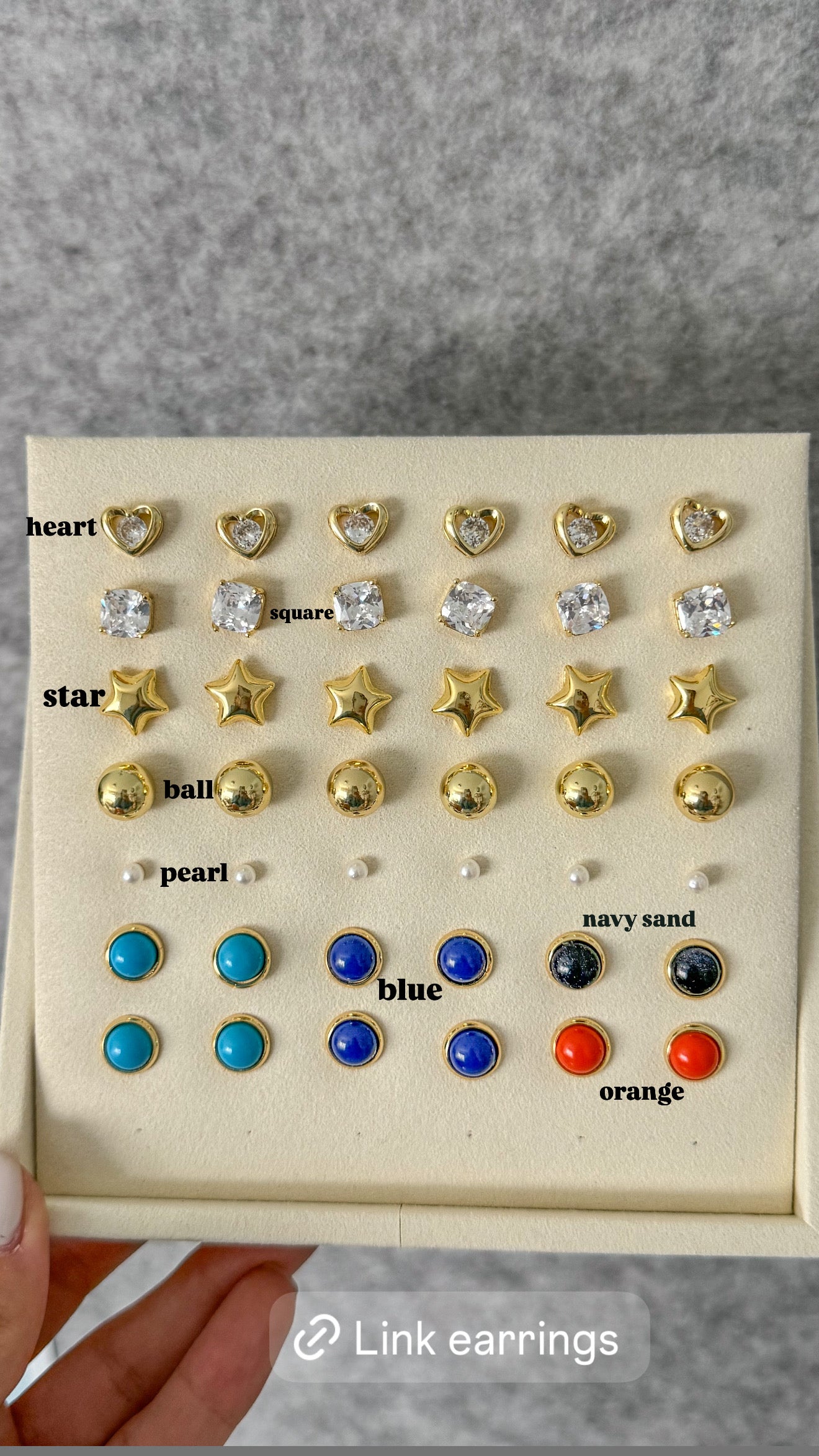 EAR STUD EARRINGS