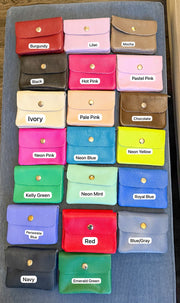 GENUINE LEATHER COIN BAGS