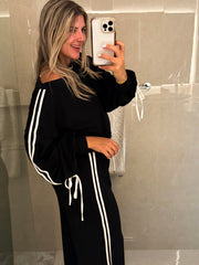 BLACK/IVORY TRAVEL SET