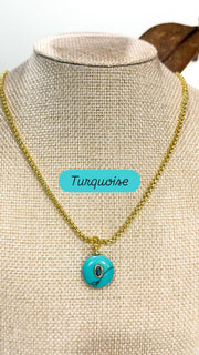 SEMIPRECIOUS DELICATE NECKLACES