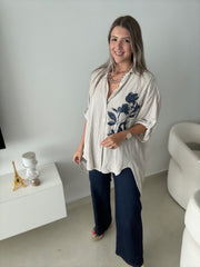 STRIPED TUNIC BLOUSES