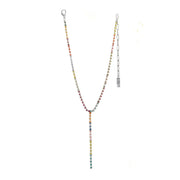 KASSANDRA NECKLACE IN SILVER MULTI