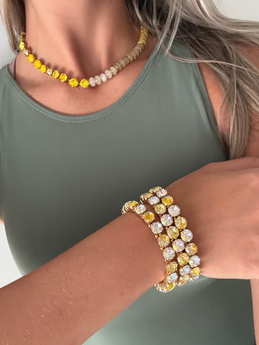 FAYE NECKLACE IN GOLDIE MIX
