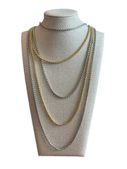 GOLD & SILVER 6-LAYER NECKLACE COLLAB