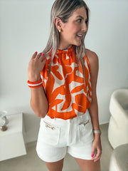 WHITE HORSELINK SHORTS