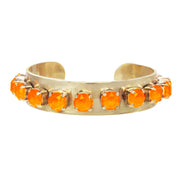 NEON ORANGE CUFF BRACELET