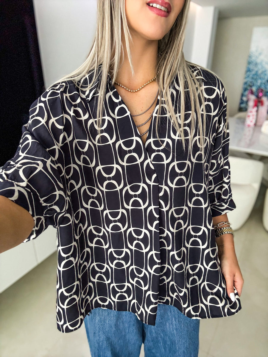 PRINTED TUNIC TOPS