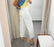 WHITE STRETCHY JEANS