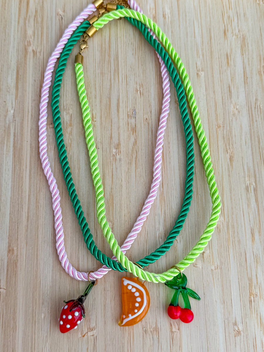 FRUIT ROPE NECKLACES