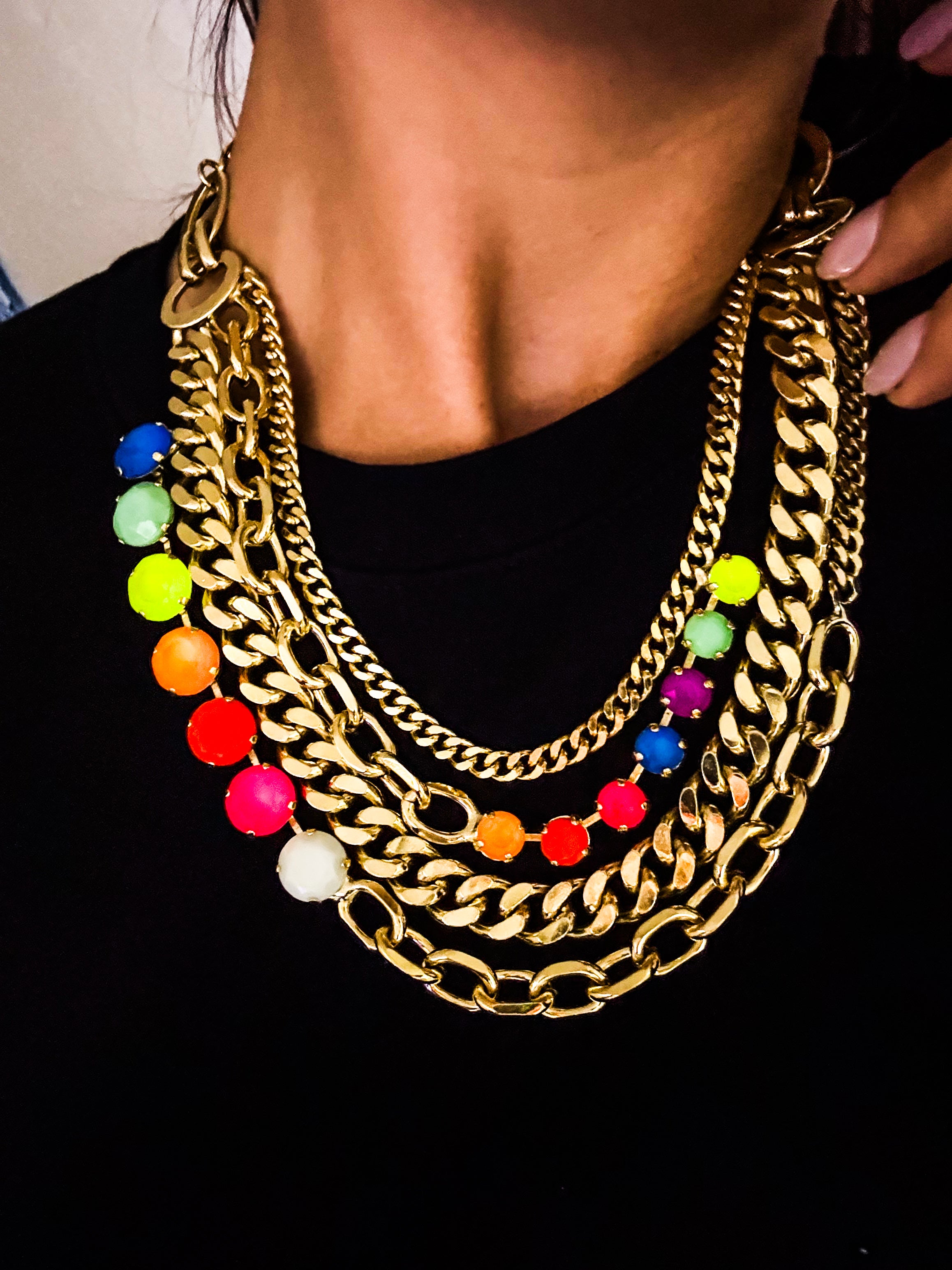 JOLINDA NECKLACE IN ELECTRIC COWBOY FAIRY